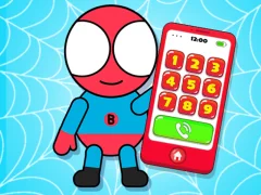 Spēle Supervaroņa tālruņa simulators online