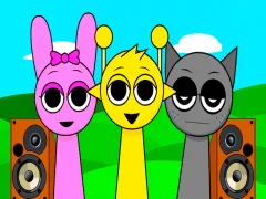 Spēle Sprunki Monster Music Beats online