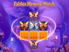 Spēle Fairies Memory Match online
