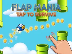 Spēle Flap Mania Pieskarieties, lai izdzīvotu online