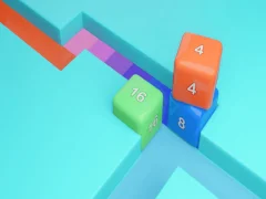 Spēle Labirinta kubs 2048 online