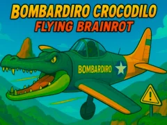 Spēle Bombardiro Crocodilo lidojošais Brainrot online