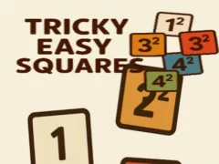 Spēle Tricky Easy Squares online