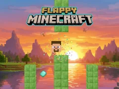 Spēle Flappy Minecraft online