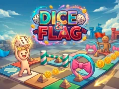 Spēle Dice and Flag online