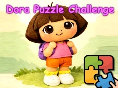 Spēle Dora Puzzle Challenge online