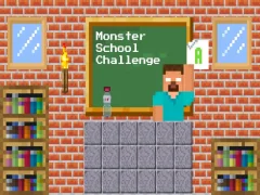 Spēle Monster skolas izaicinājums online