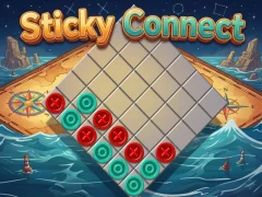 Spēle Sticky Connect online