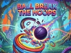 Spēle Ball Break The Hoops online