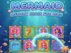 Spēle Mermaid atmiņas smadzenes bērniem online