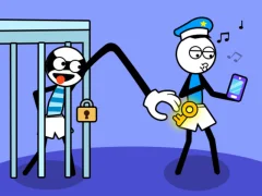 Spēle Stickman Troll Thief Puzle online