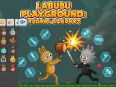 Spēle Labubu rotaļu laukums: Ragdoll Sandbox online Spēle Labubu rotaļu laukums: Ragdoll Sandbox online
