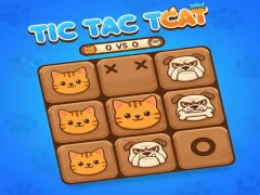 Spēle Tic Tac Toe Cat online