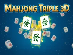 Spēle Mahjong Triple 3D Tile Match online