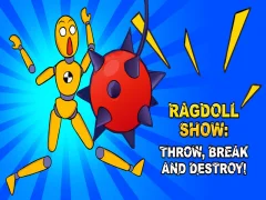 Spēle Ragdoll šovs: Mest, pārtraukt un iznīcināt! online
