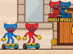 Spēle Sarkanā un zilā hugli wugli online