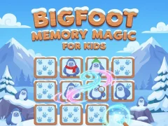 Spēle Bigfoot Memory Magic for Kids online