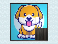 Spēle 3D bīdāmā puzle bērniem online