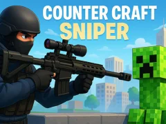 Spēle Counter Craft Snaiperis online