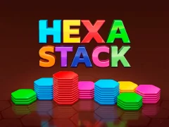 Spēle Hexa Stack online