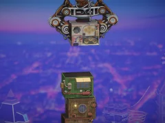 Spēle Steampunk torņa celtnieks online