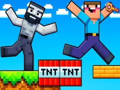 Spēle Noob: Parkour triki online Spēle Noob: Parkour triki online