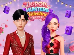 Spēle K-Pop Hunters Valentīna stils online