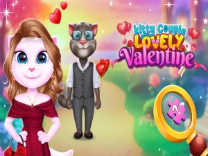 Spēle Kitija pāris jauki Valentīns online