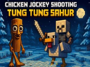 Spēle Vistas žokeja šaušana tung sahur online