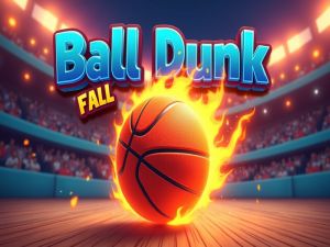 Spēle Bumba dunk krīt online