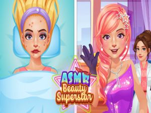 Spēle ASMR skaistumkopšanas superzvaigzne online