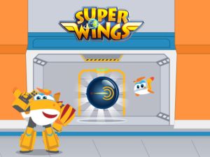 Spēle Superwings ColorsWitch online