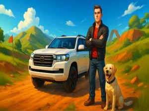 Spēle Land Cruiser bezceļa vadītājs online
