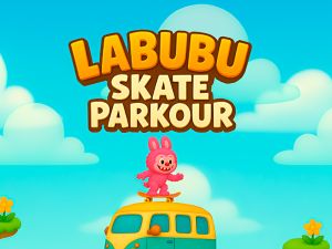 Spēle Labubu skeitparūrs online