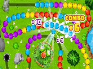 Spēle Frogtastic marmora piedzīvojums online