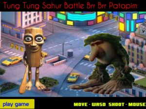Spēle Tung Tung Sahur kaujas Brr BRR Patapim online