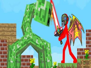Spēle Stickman Mega Boss cīņas! online