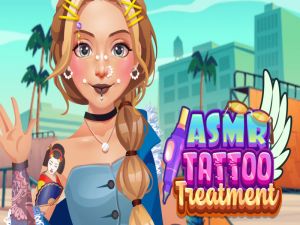 Spēle ASMR tetovējuma ārstēšana online