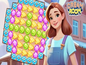 Spēle Match-3: sapņu istaba online