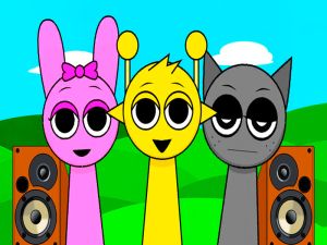Spēle Sprunki Monster Music Beats online