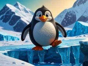 Spēle Penguin slaidrādes klāsts Rush Challenge online