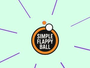 Spēle Vienkārša flappy bumba online
