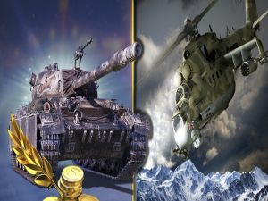 Spēle Kara stratēģija. Tvertnes un helikopteri online