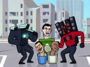 Spēle Skibidi tualetes evolūcijas mod online