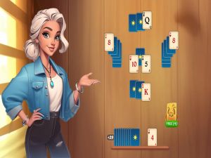 Spēle Īpašais svētku solitaire online