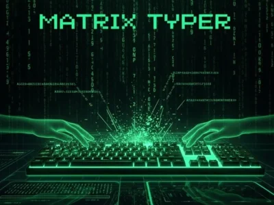 Spēle Spēle Matrix Typer online