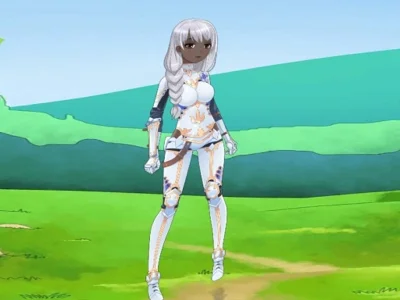 Spēle Fantāzijas anime saģērbjas online