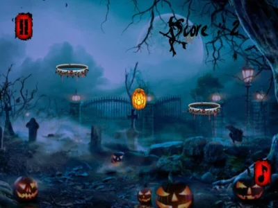 Spēle Flappy Halloween Run online