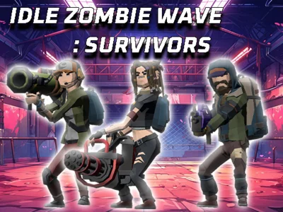 Spēle Dīkstāves zombiju vilnis online