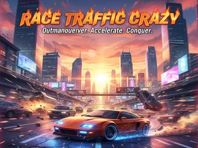 Spēle Race Traffic Crazy online
